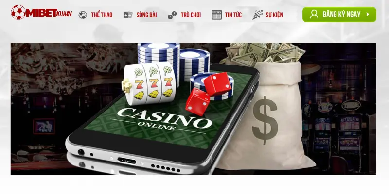 Cách đăng ký game casino Mibet